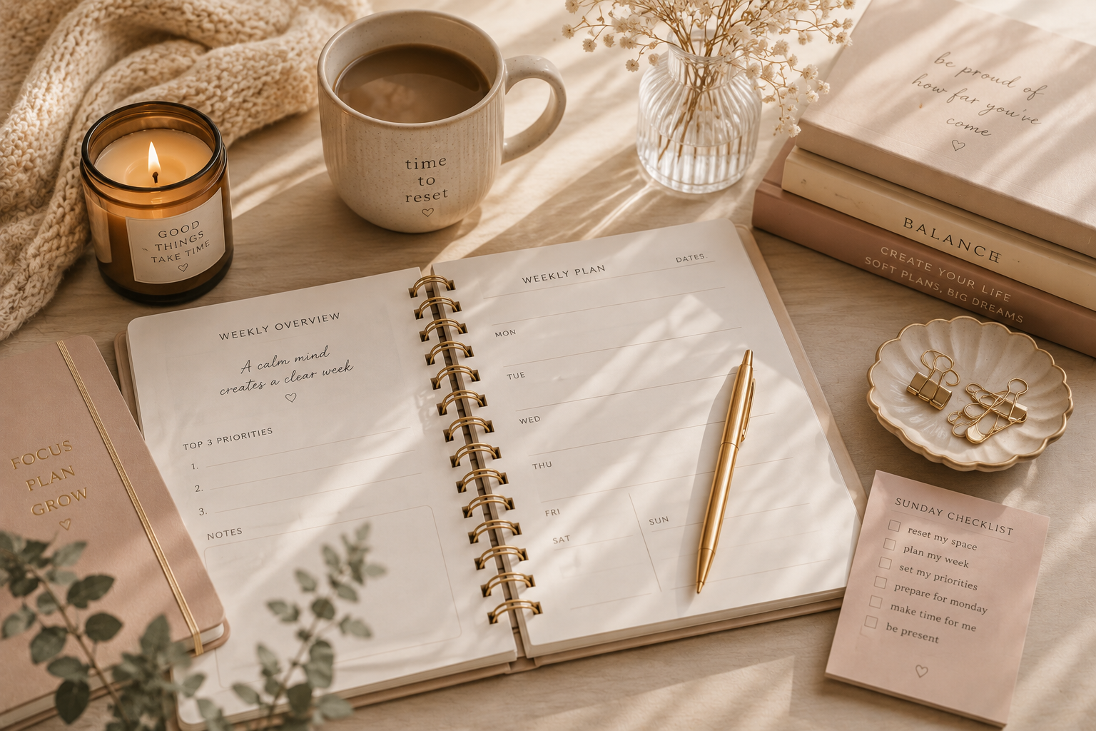The Sunday Reset Routine You’ll Actually Look Forward To ♡